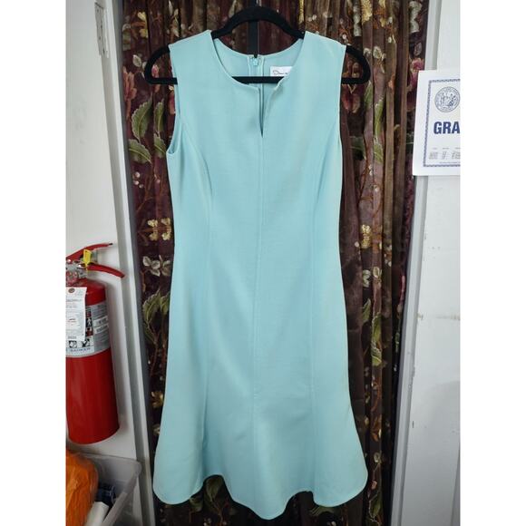 Oscar De La Renta Wool Blend Shift Dress Size 2 New With Tags $1999 - Picture 3 of 14